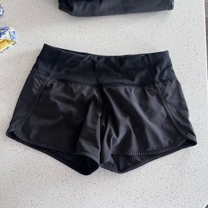 Lululemon speed short black